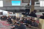 برگزاری کلاس آموزشی بهداشت و بیماری های دام با محوریت تب مالت و تب برفکی در روستای مرزی خیر آباد شهرستان شیروان
